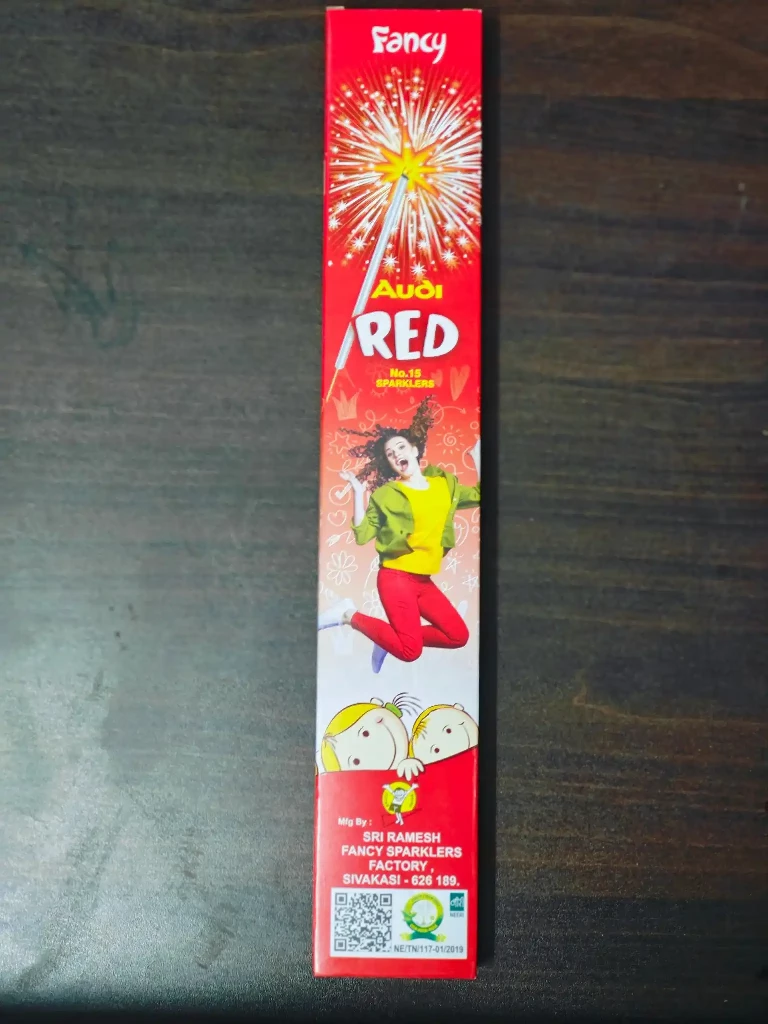 12 Cm Red Sparklers