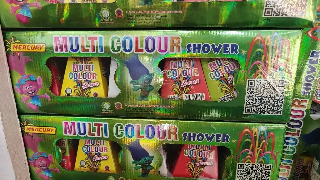 Multi Colour Shower