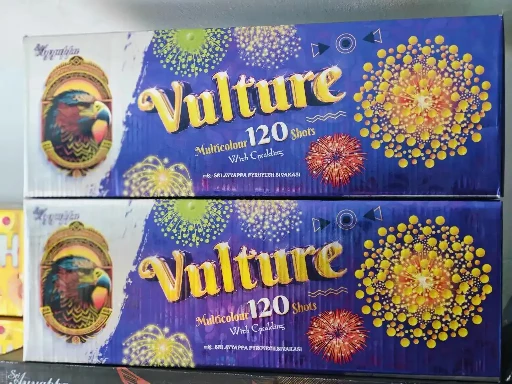 120 Shot Multicolours with Crackling