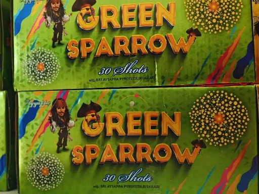 30 Shot Multicolours with Crackling)