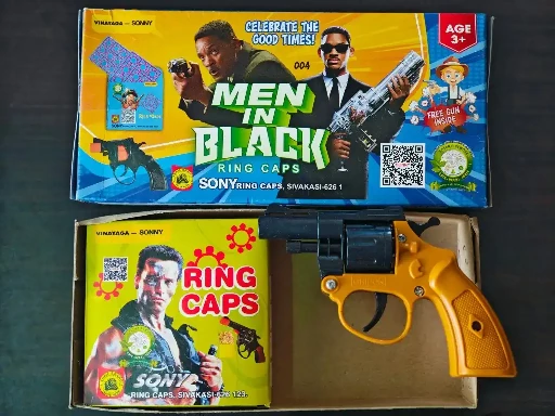 Ring Cap with Gun ( Small)